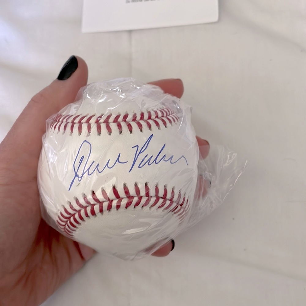 SOLD: dave parker autographed baseball ⚾️